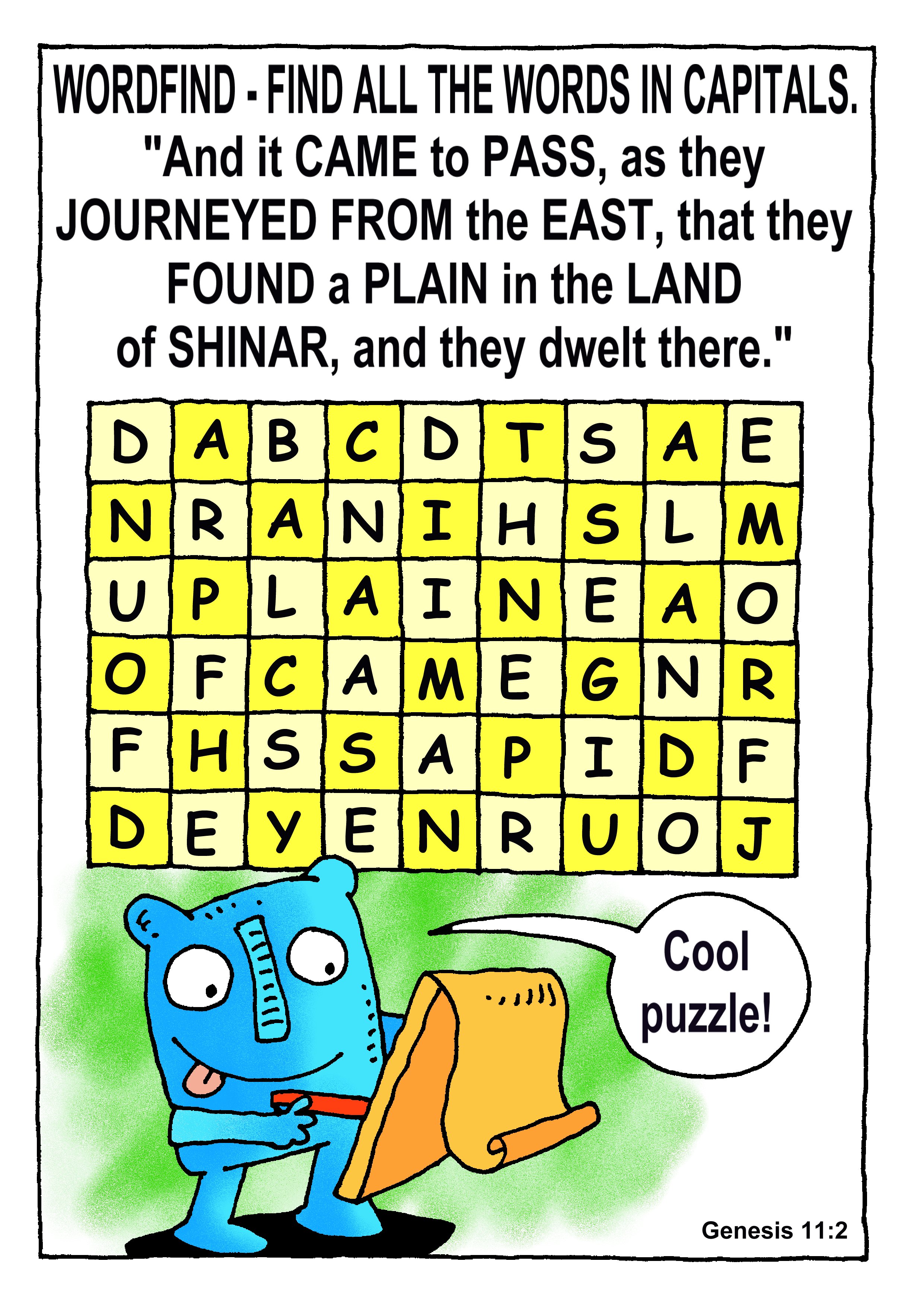 Bible/Bible Puzzles: Richard Gunther – free Christian resources
